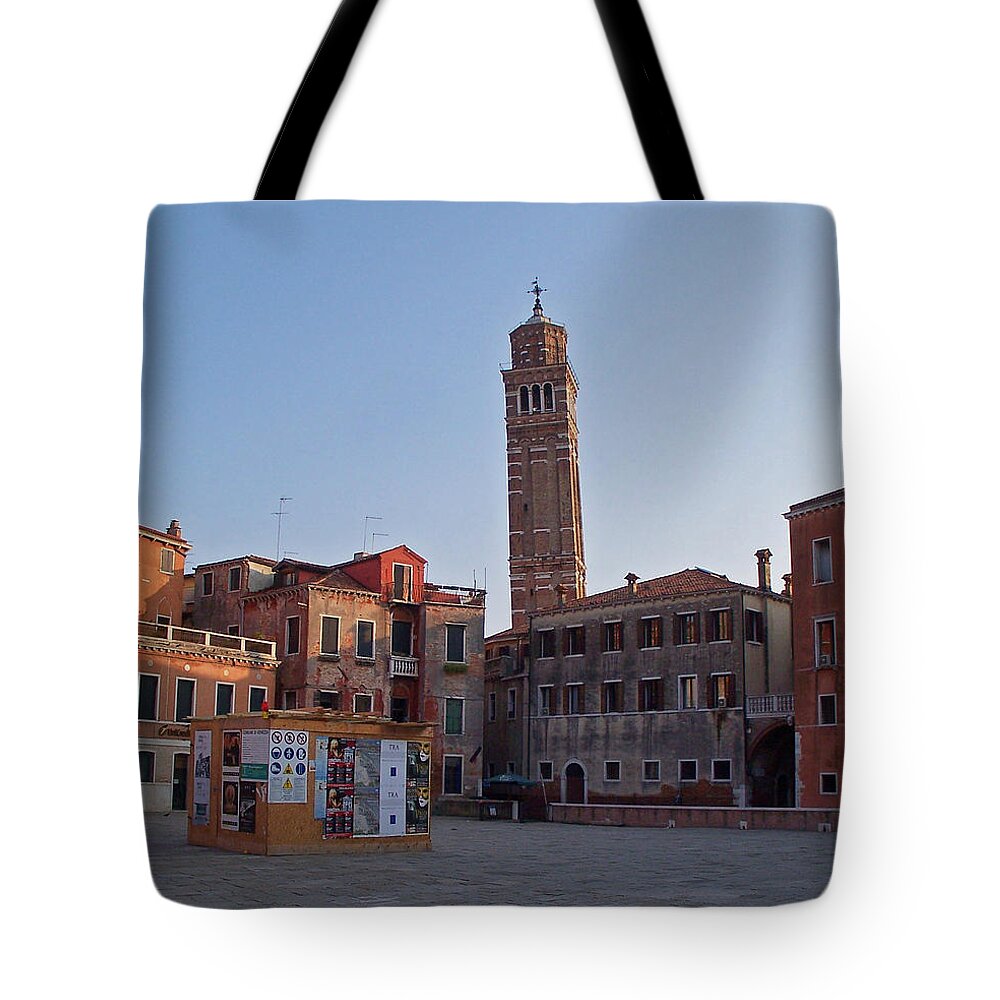 Venice Tote Bag featuring the photograph Evening Sun. Venice. by Elena Perelman