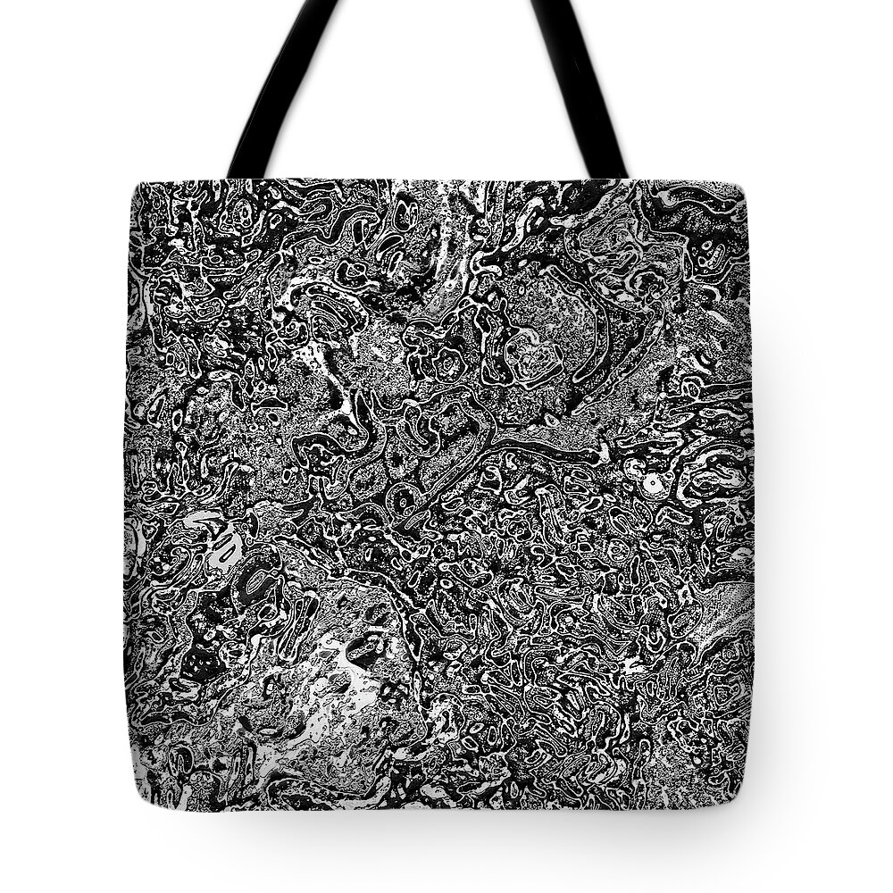  Tote Bag featuring the digital art Event Fragment 2 by Steve Fields