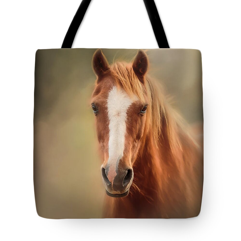 Horse Tote Bag featuring the photograph Everyone's Favourite Pony by Michelle Wrighton