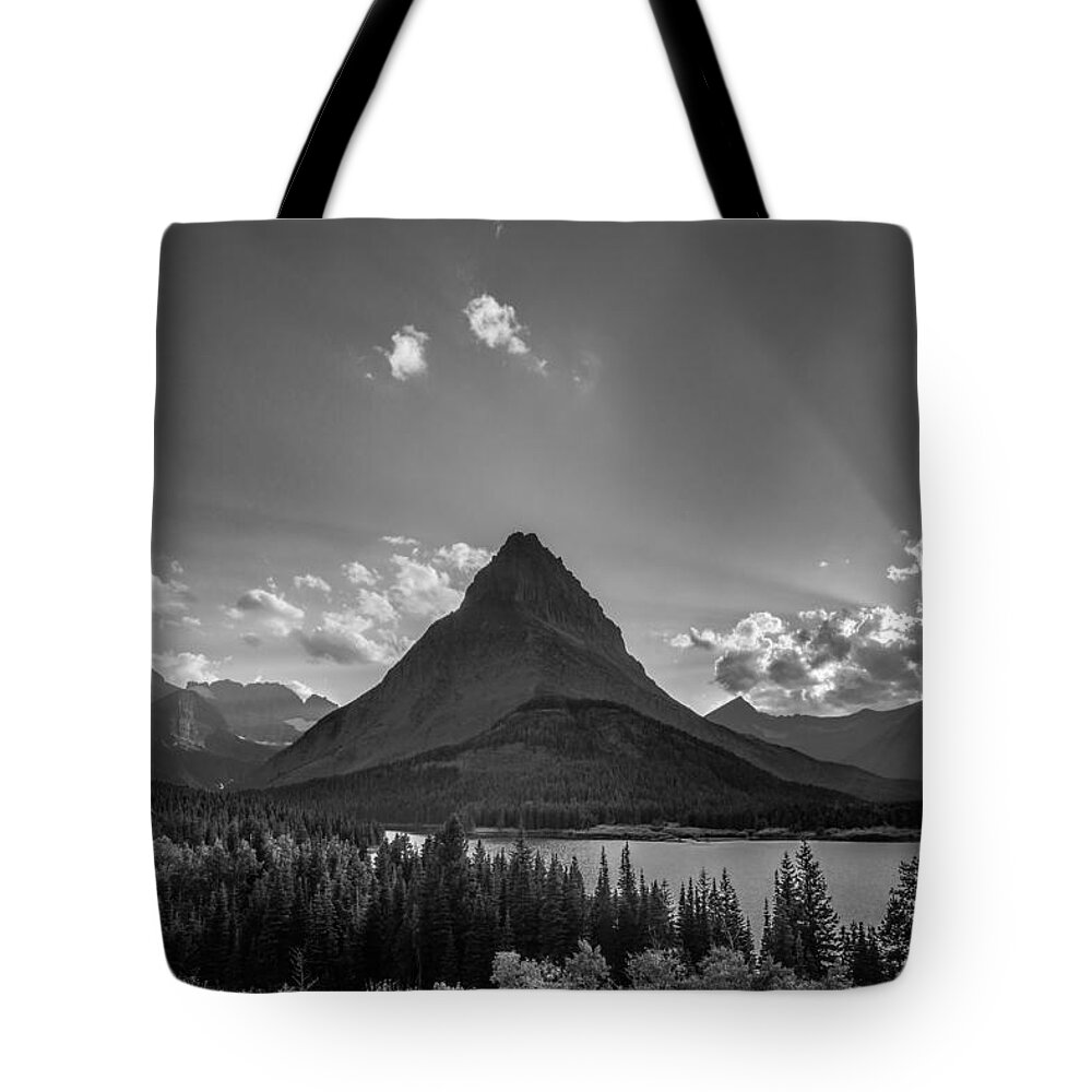 Glacier National Park Tote Bag featuring the photograph Exaltation by Adam Mateo Fierro