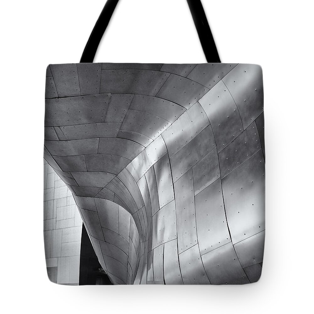 Experience Music Project Tote Bag featuring the photograph Experience Music Project - Seattle - Washington by Bruce Friedman