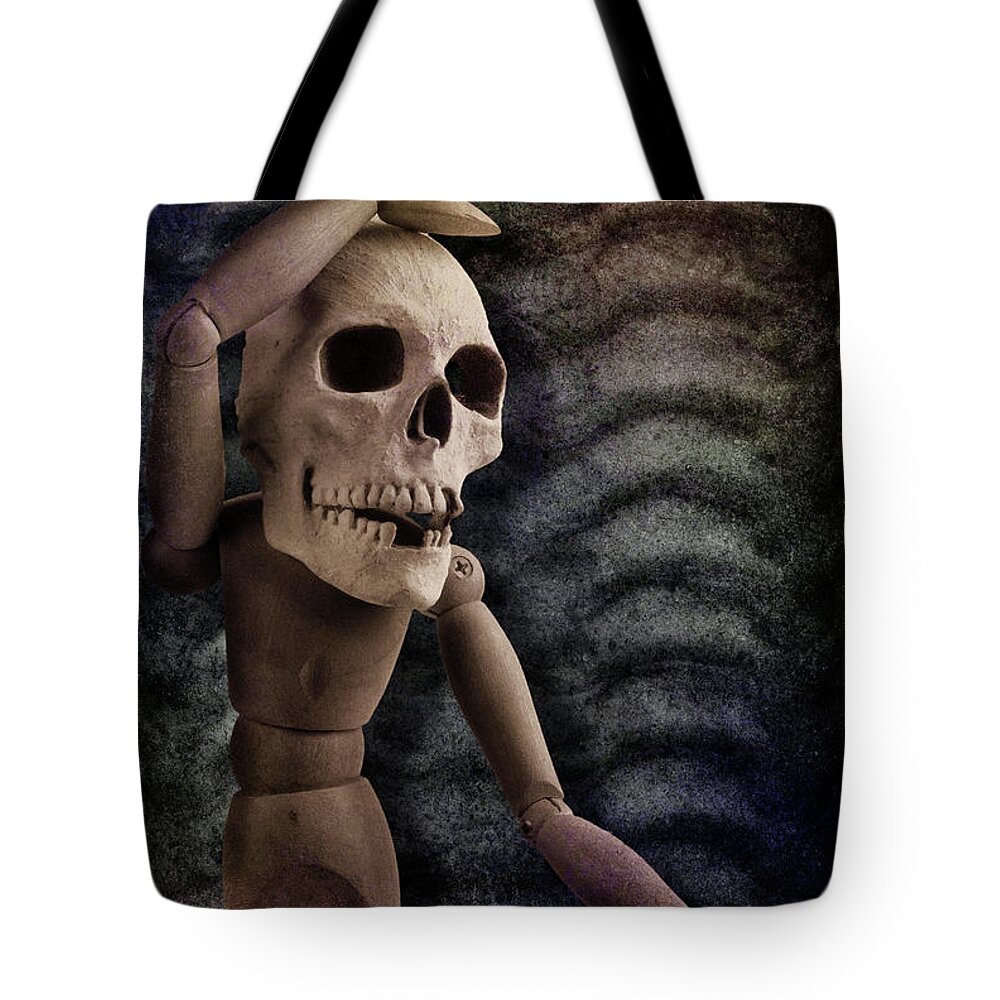 Skull Tote Bag featuring the photograph Explore by WB Johnston