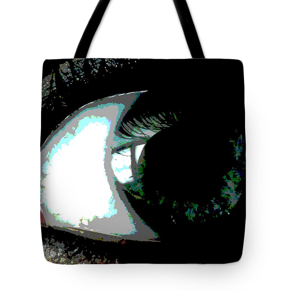 Eye Tote Bag featuring the photograph Eye Formation by Michelle Hoffmann