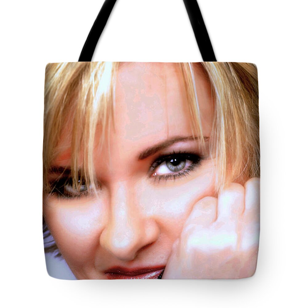 Clay Tote Bag featuring the photograph Eyes by Clayton Bruster