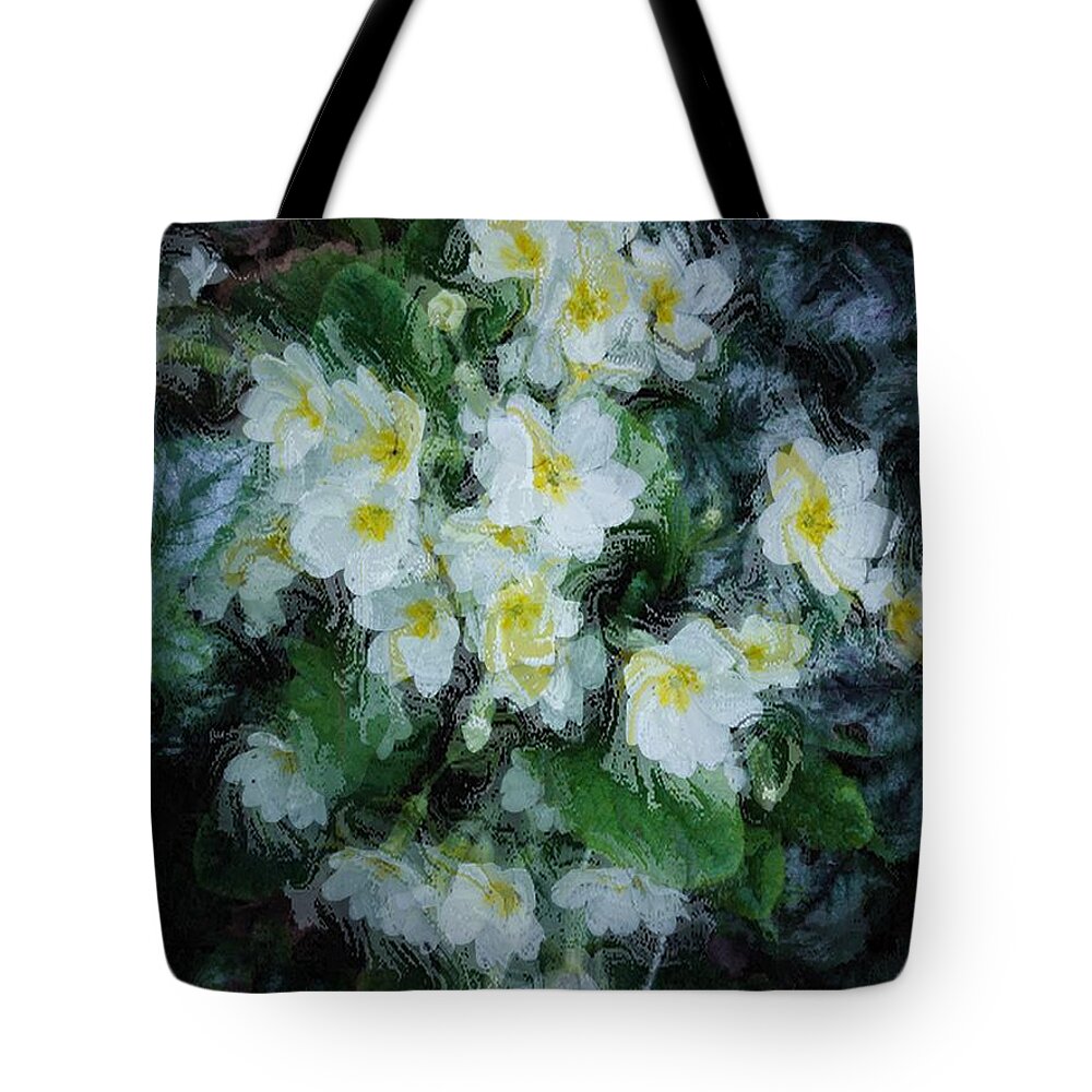 Springtime Tote Bag featuring the photograph Faces of Spring by Mark Egerton