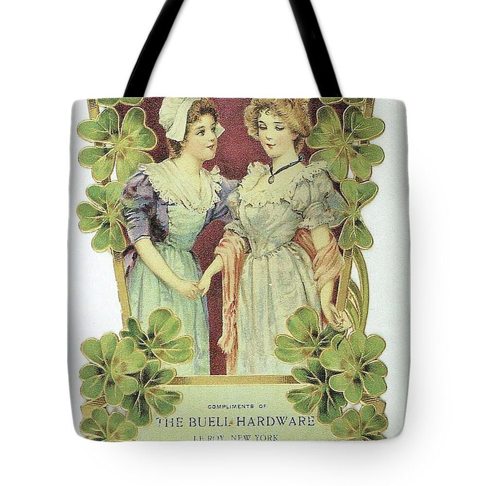 Frances Brundage Tote Bag featuring the painting Fairy Calendar by Reynold Jay