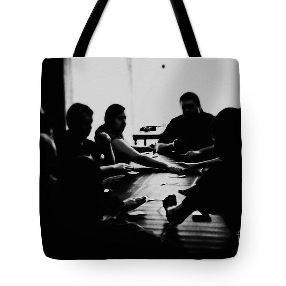 Frank J Casella Tote Bag featuring the photograph Family and Friends by Frank J Casella