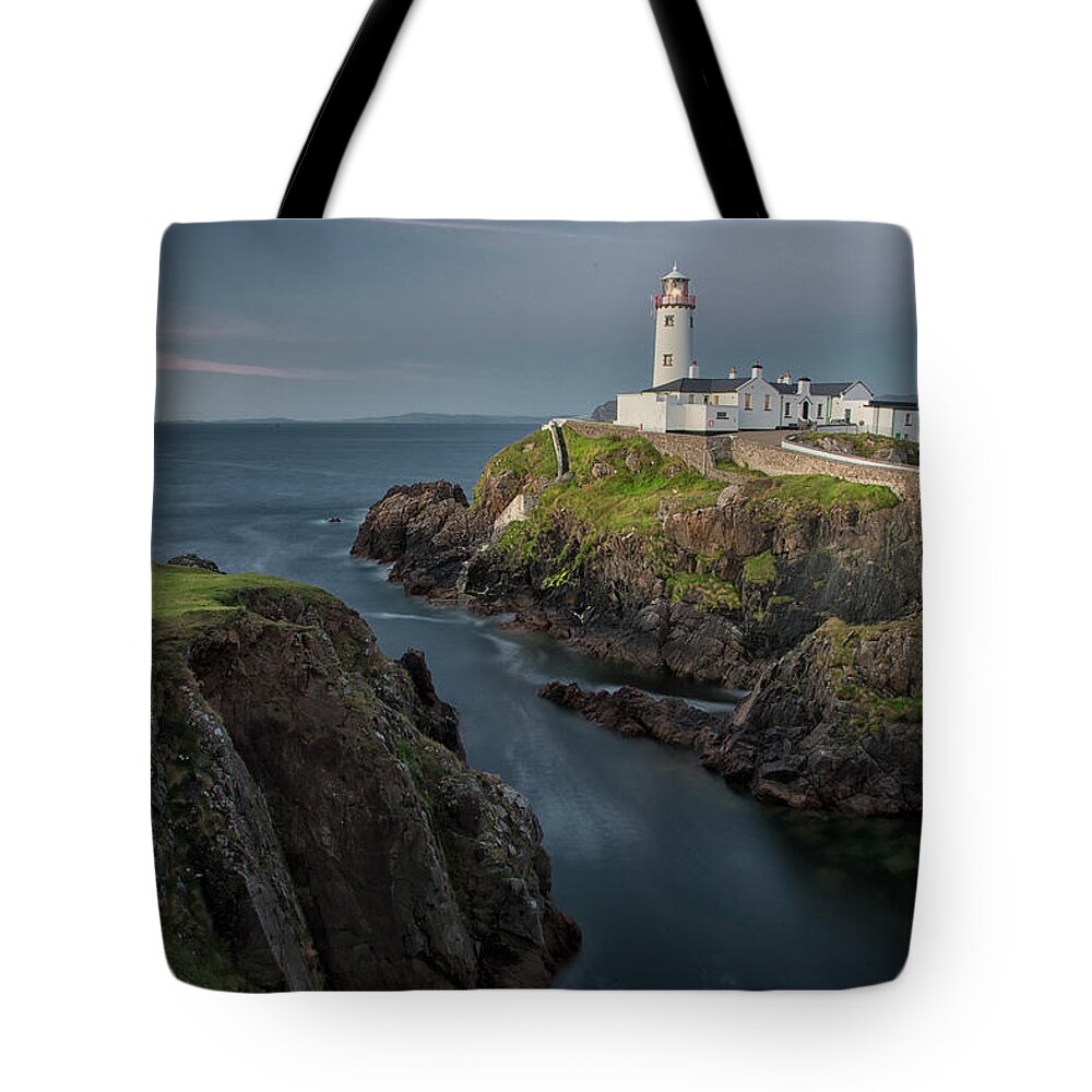 Fanad Tote Bag featuring the photograph Fanad Lighthouse by Wade Aiken
