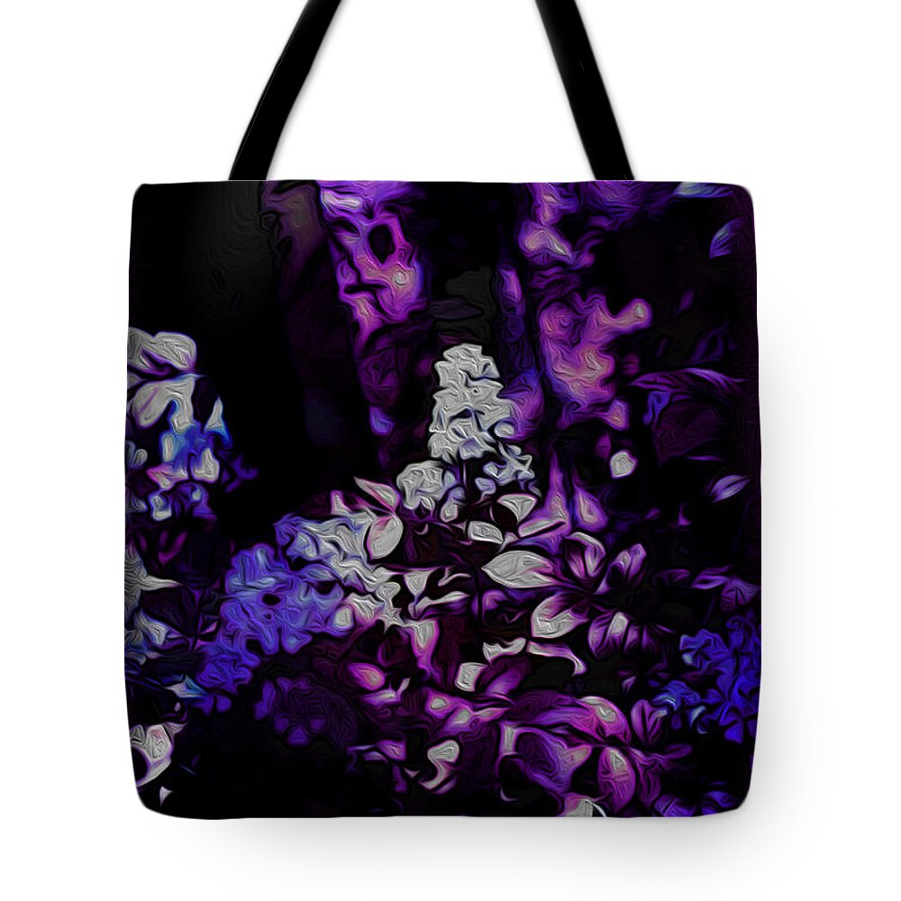 Surreal Landscape Tote Bag featuring the photograph Fantasy Forest by Mykel Davis