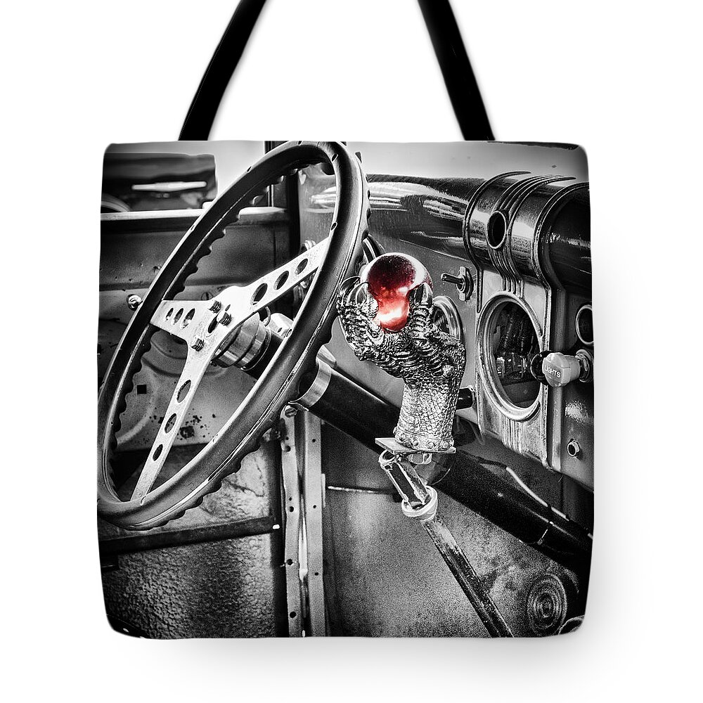 Car Tote Bag featuring the photograph Fantasy Ride by Scott Wyatt