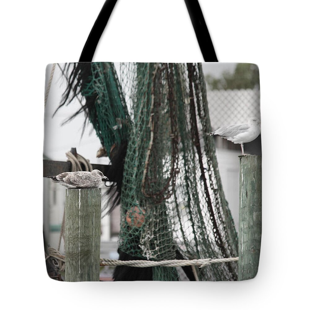 Fishing Vessels Tote Bag featuring the photograph Fare Friends by Captain Debbie Ritter