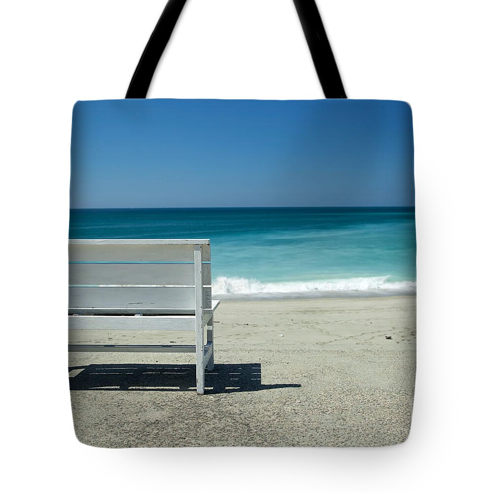 Sea Tote Bag featuring the photograph Favorite view by Aiolos Greek Collections