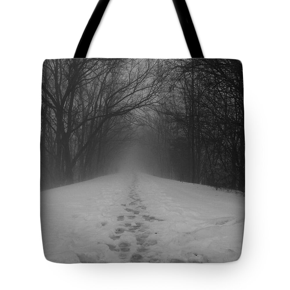 Landscape Tote Bag featuring the photograph Fear by Dylan Punke