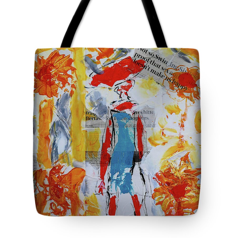 Sixties Tote Bag featuring the photograph Feeling the sixties by Gabi Hampe