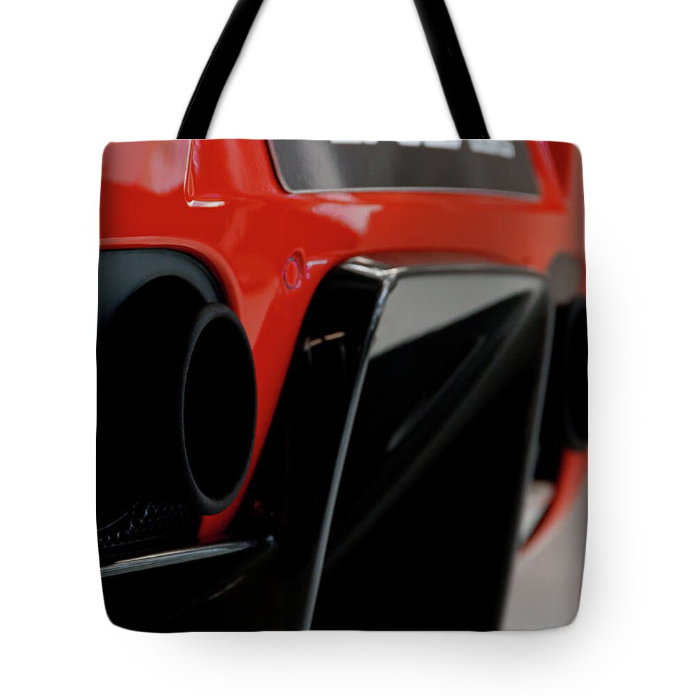 Ferrari 458 Speciale Tote Bag featuring the digital art Ferrari 458 Speciale by Super Lovely