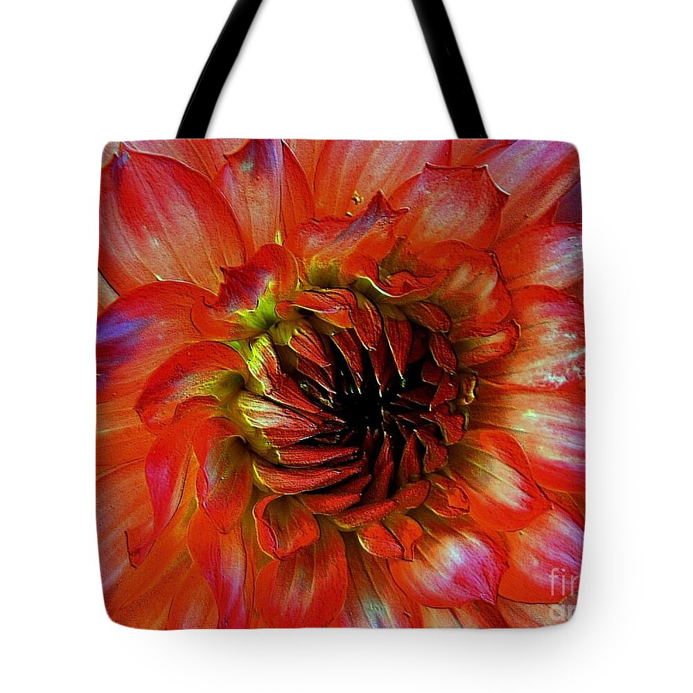 Flower Tote Bag featuring the photograph Fickle by Elfriede Fulda