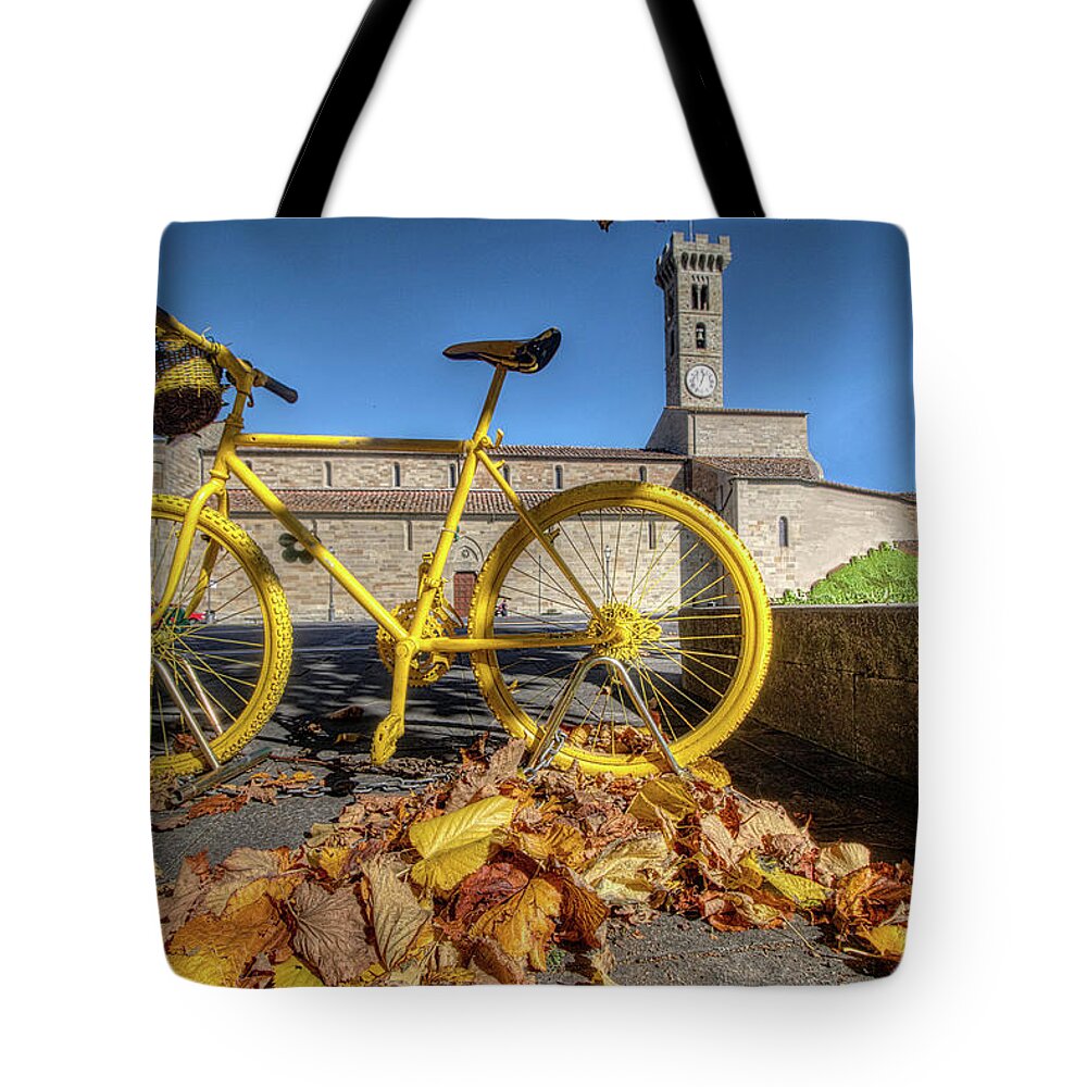 Fiesole Italy Tote Bag featuring the photograph Fiesole Italy by Paul James Bannerman