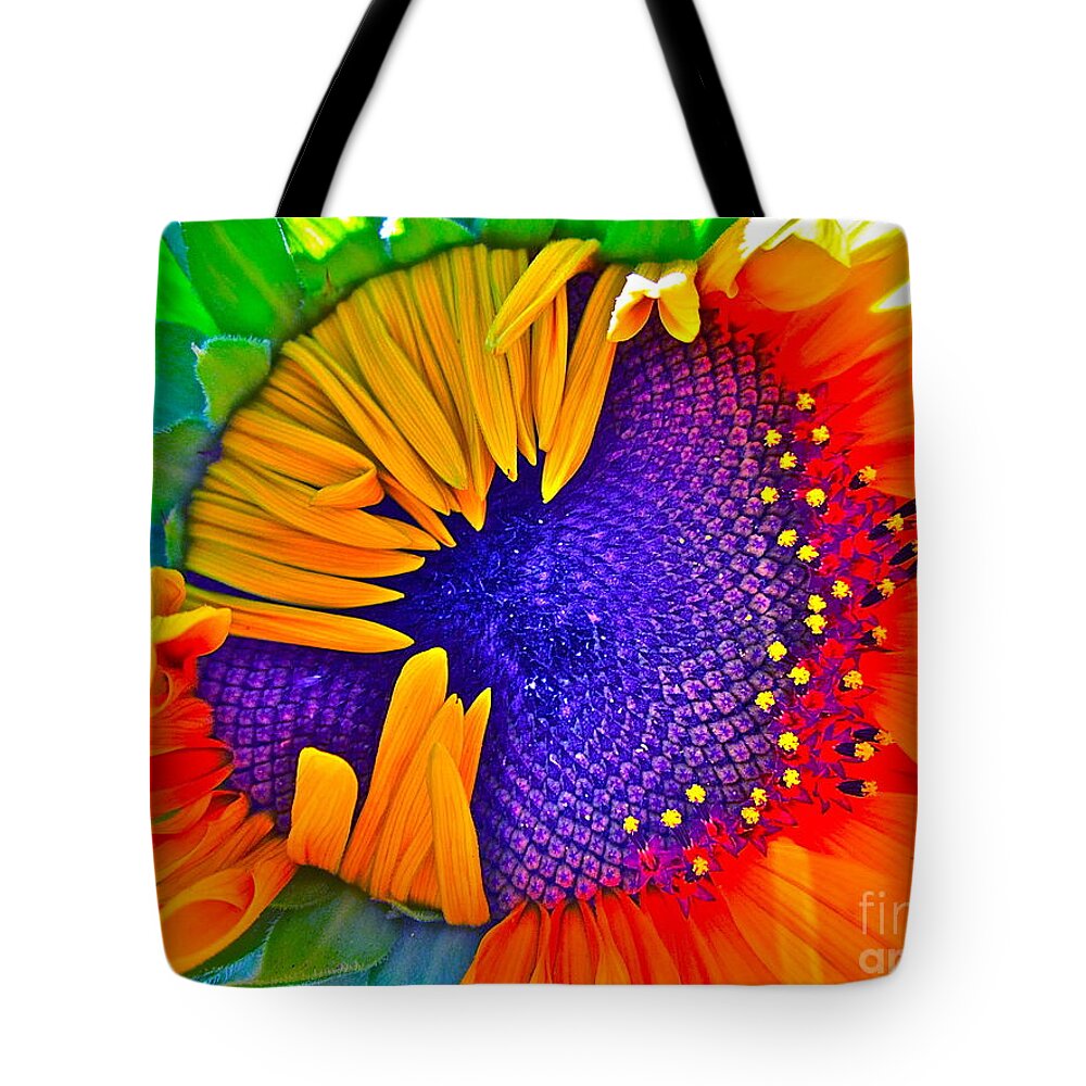 Photographs Tote Bag featuring the photograph Fiesta by Gwyn Newcombe