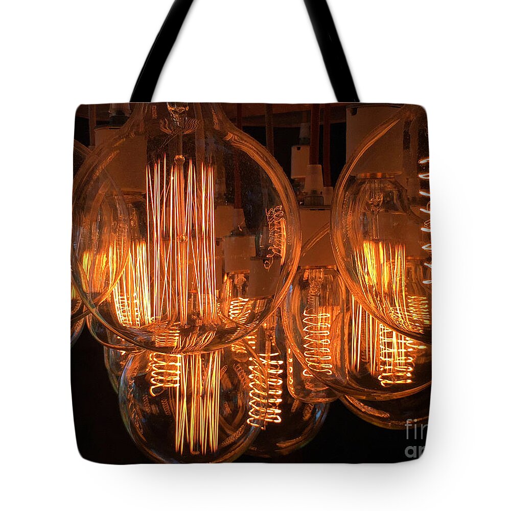 Abstract Tote Bag featuring the photograph Filaments by Rick Locke - Out of the Corner of My Eye