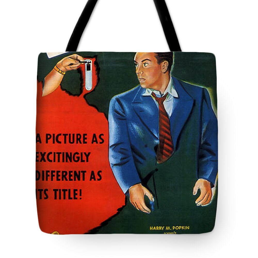 Film Noir Tote Bag featuring the painting Film Noir Movie Poster D O A by Vintage Collectables