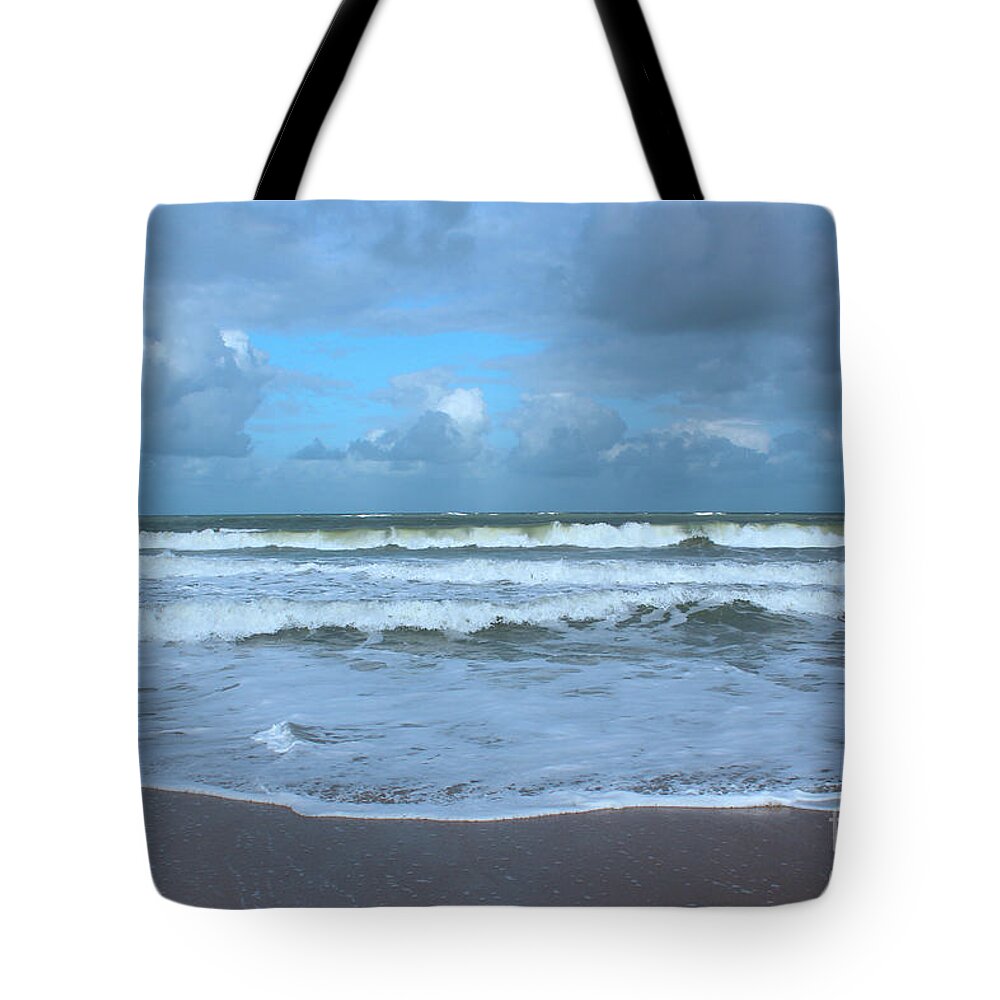 At The Beach Tote Bag featuring the digital art Find Your Beach by Megan Dirsa-DuBois