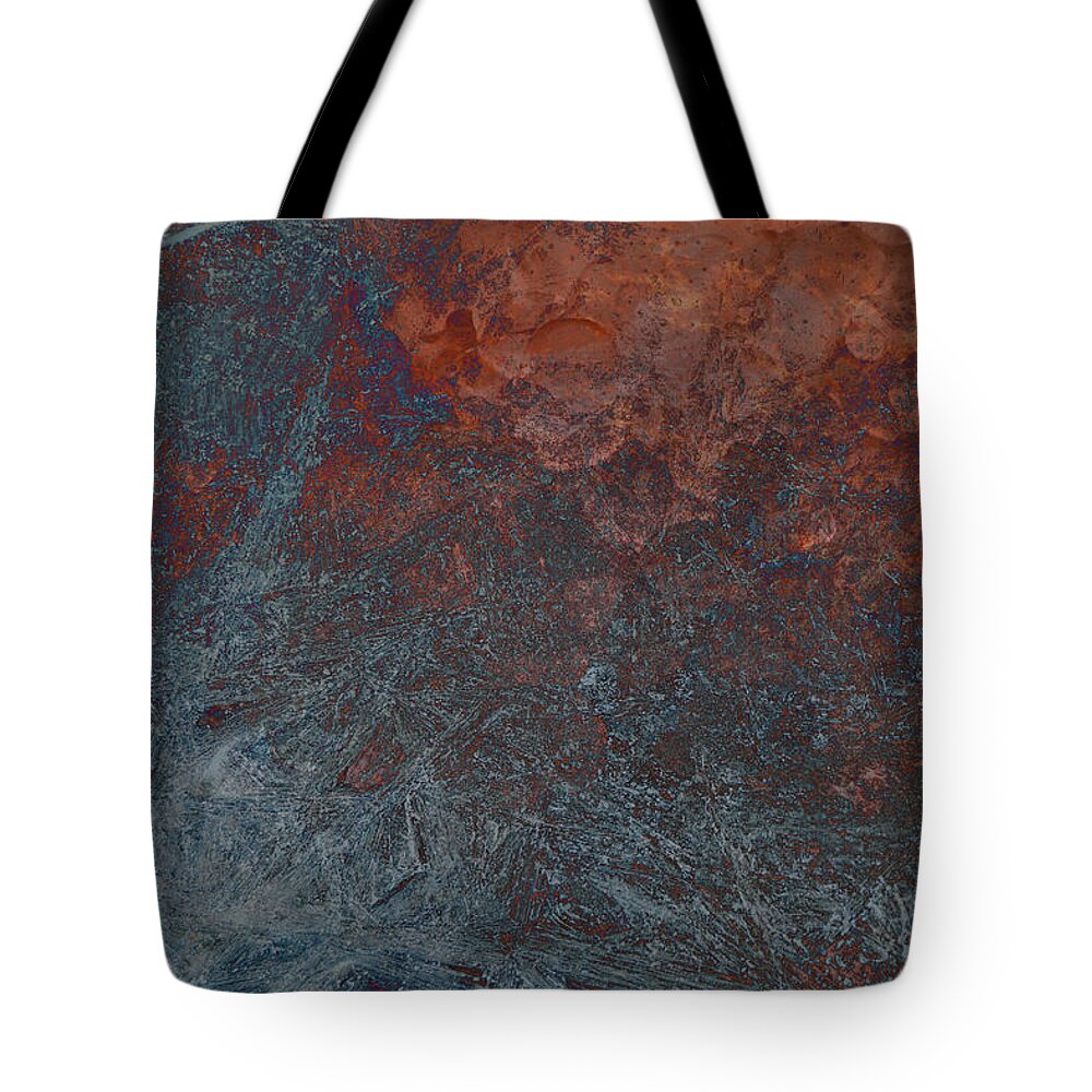 Ice Tote Bag featuring the photograph Fire and Ice by Thomas Young