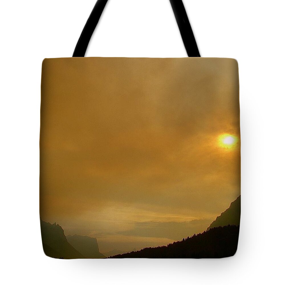 Fire Tote Bag featuring the photograph Fire and Sun by Tracey Vivar
