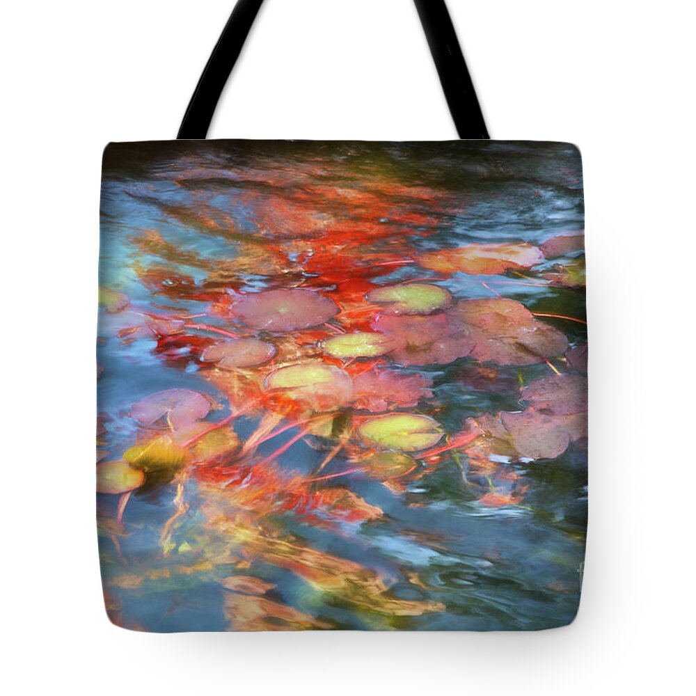 Water Tote Bag featuring the photograph Fire Song by Marilyn Cornwell