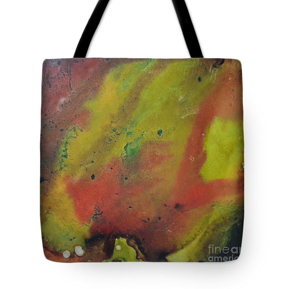 Alcohol Tote Bag featuring the painting Fire Starter by Terri Mills