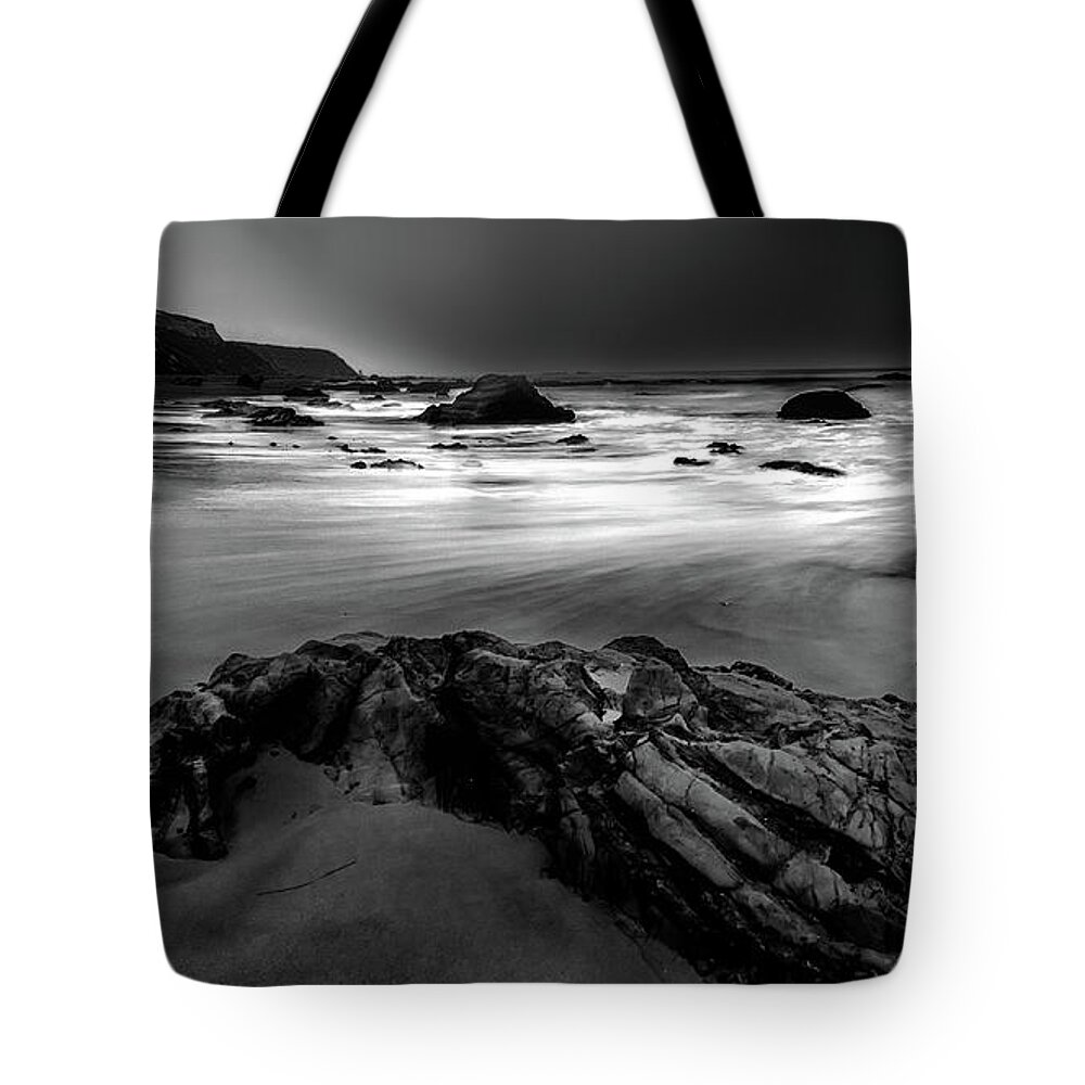 Morning Tote Bag featuring the photograph First Sign of Light by Denise Dube