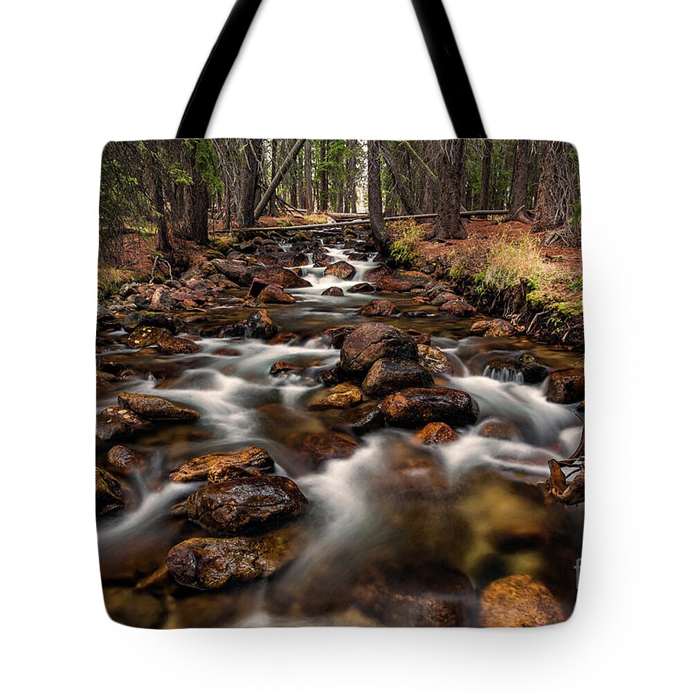 2016 Tote Bag featuring the photograph Fishhook Creek Waterscape Art by Kaylyn Franks by Kaylyn Franks
