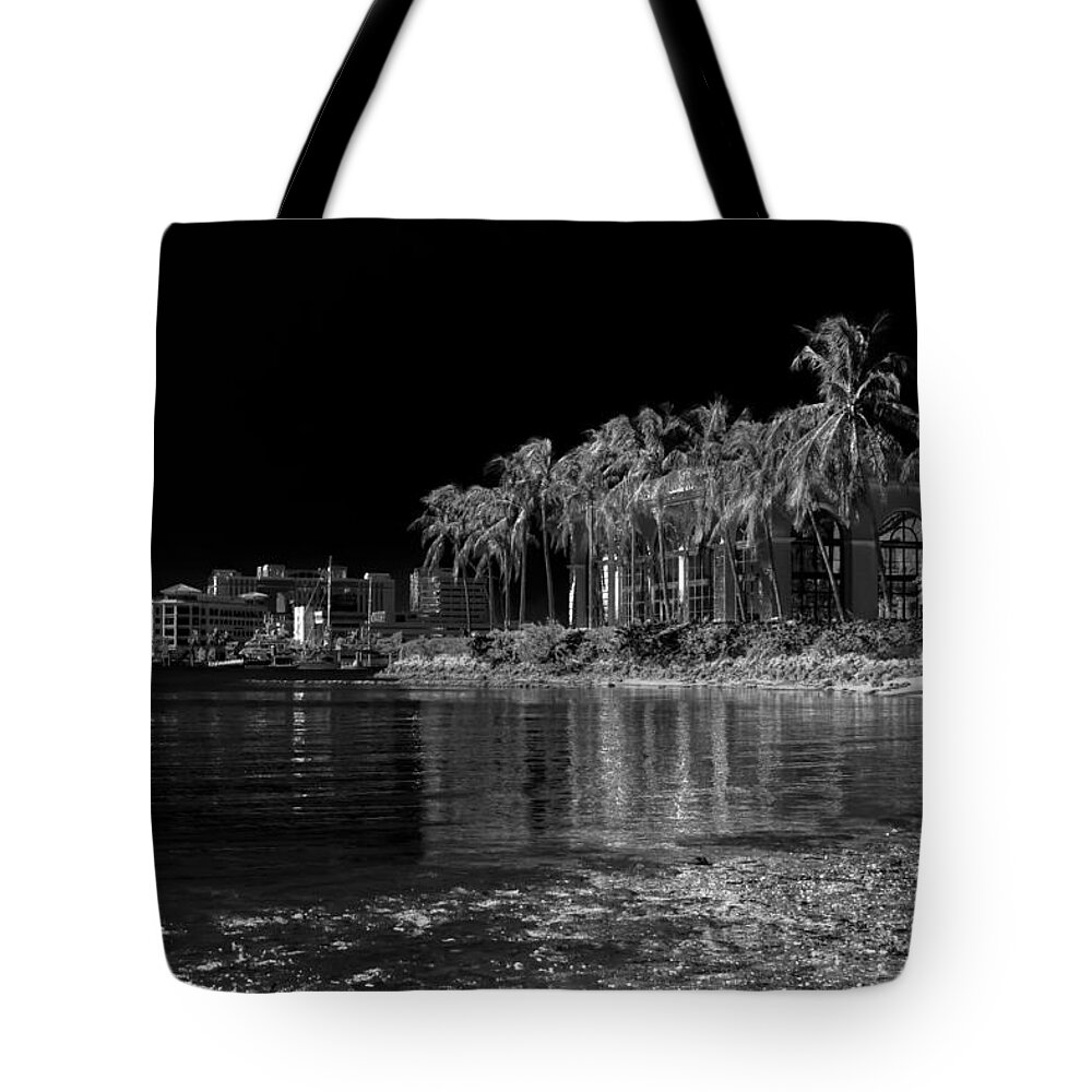 Boats Tote Bag featuring the photograph Flagler Museum by Debra and Dave Vanderlaan