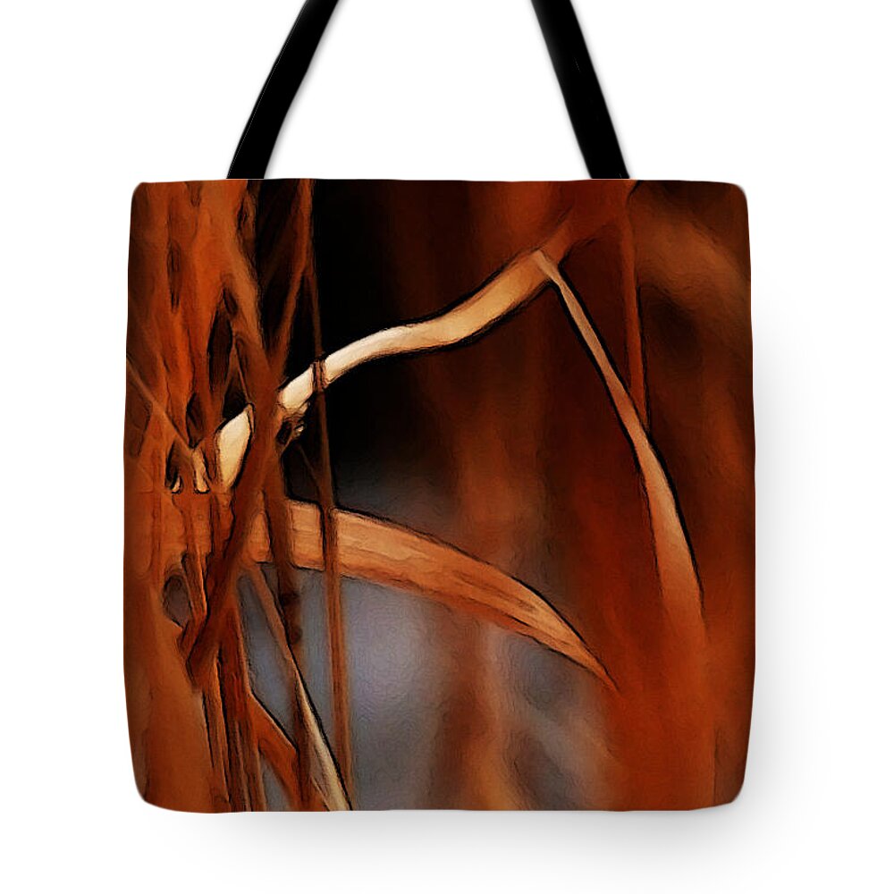 Flame Tote Bag featuring the photograph Flame by Linda Shafer
