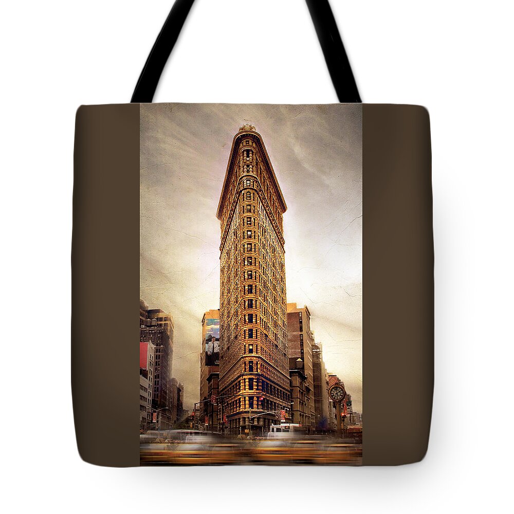 Flatiron Building Tote Bag featuring the photograph Flatiron by Jessica Jenney