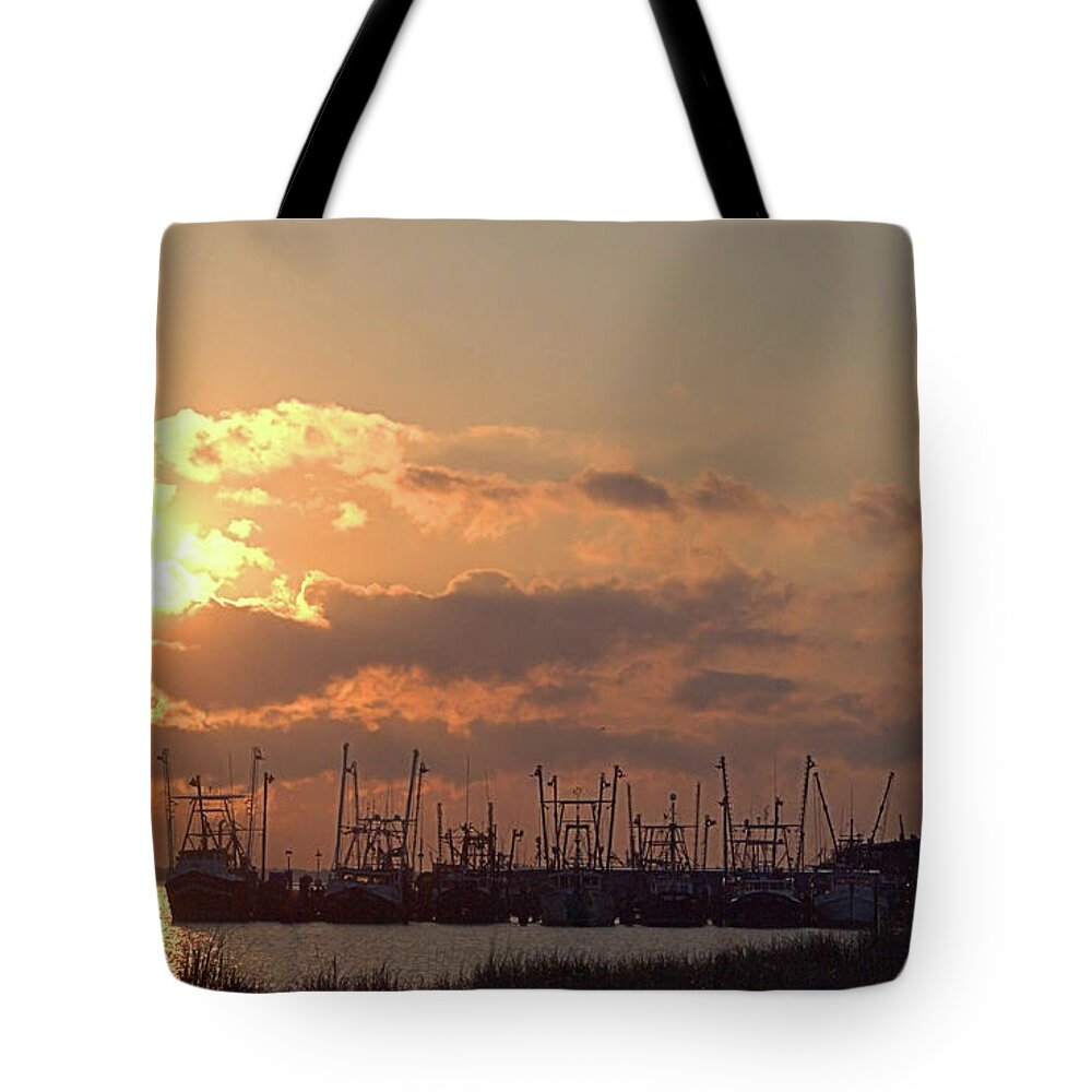 Sun Tote Bag featuring the photograph Fleet by Newwwman