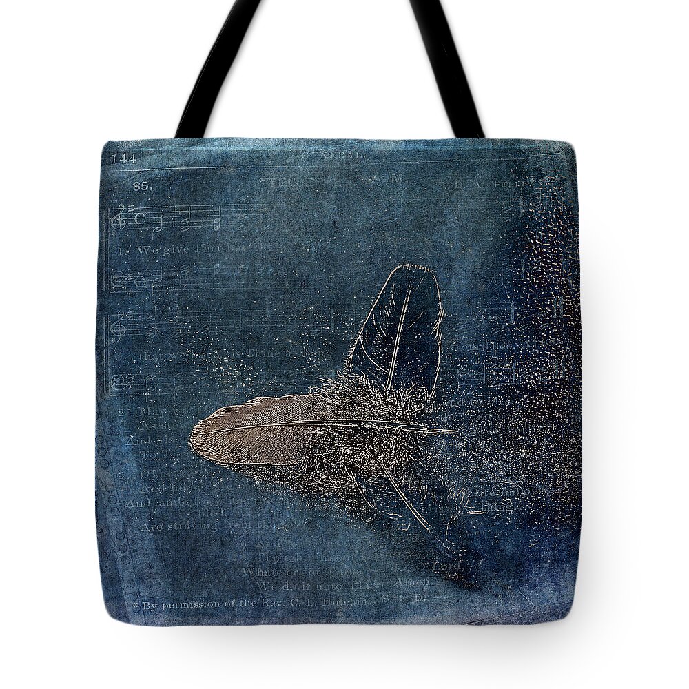 Texture Tote Bag featuring the photograph Flight of a Feather by Randi Grace Nilsberg