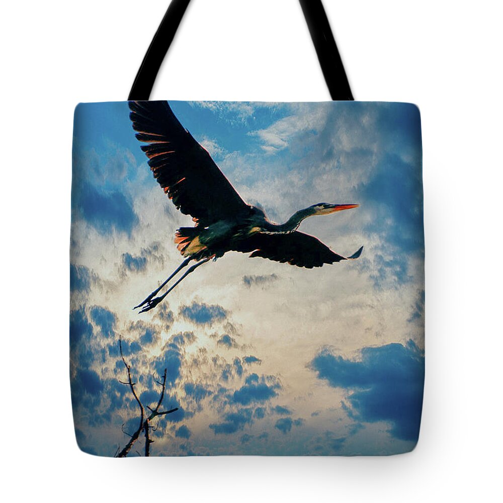  Tote Bag featuring the photograph Flight by Rick Redman