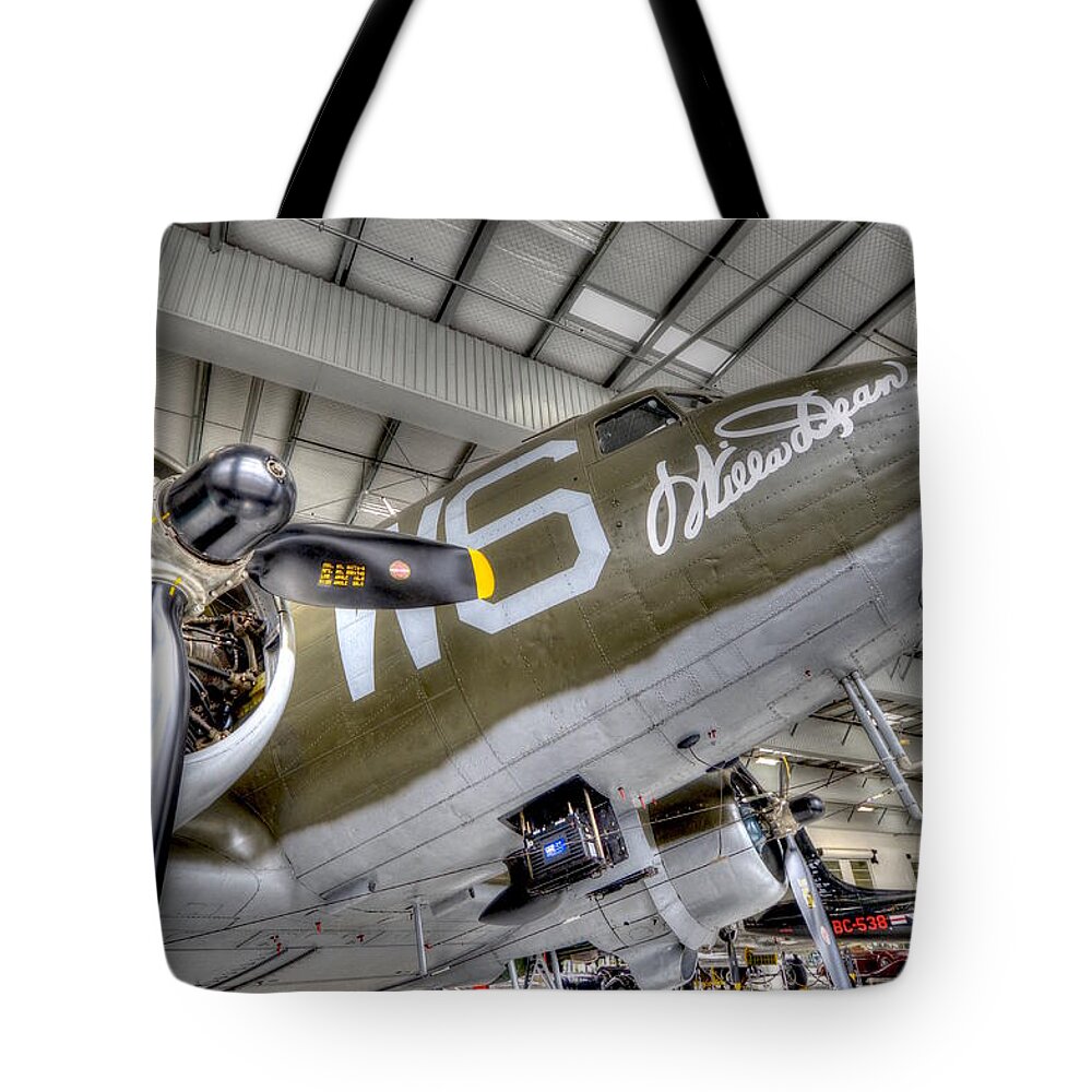 Plane Tote Bag featuring the photograph Flight time by Craig Incardone