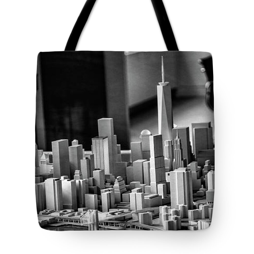 New York Tote Bag featuring the photograph Floor Model Architecture NYC by Chuck Kuhn