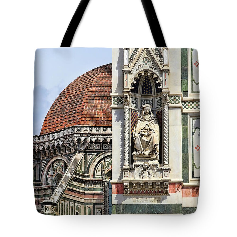 Italy Tote Bag featuring the photograph Florence Duomo 9462 by Jack Schultz