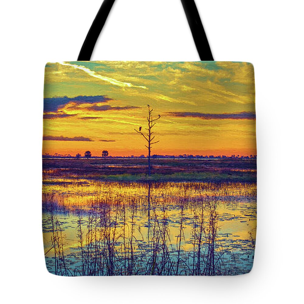 Nature Tote Bag featuring the photograph Florida Nature Paradise 2 by DB Hayes