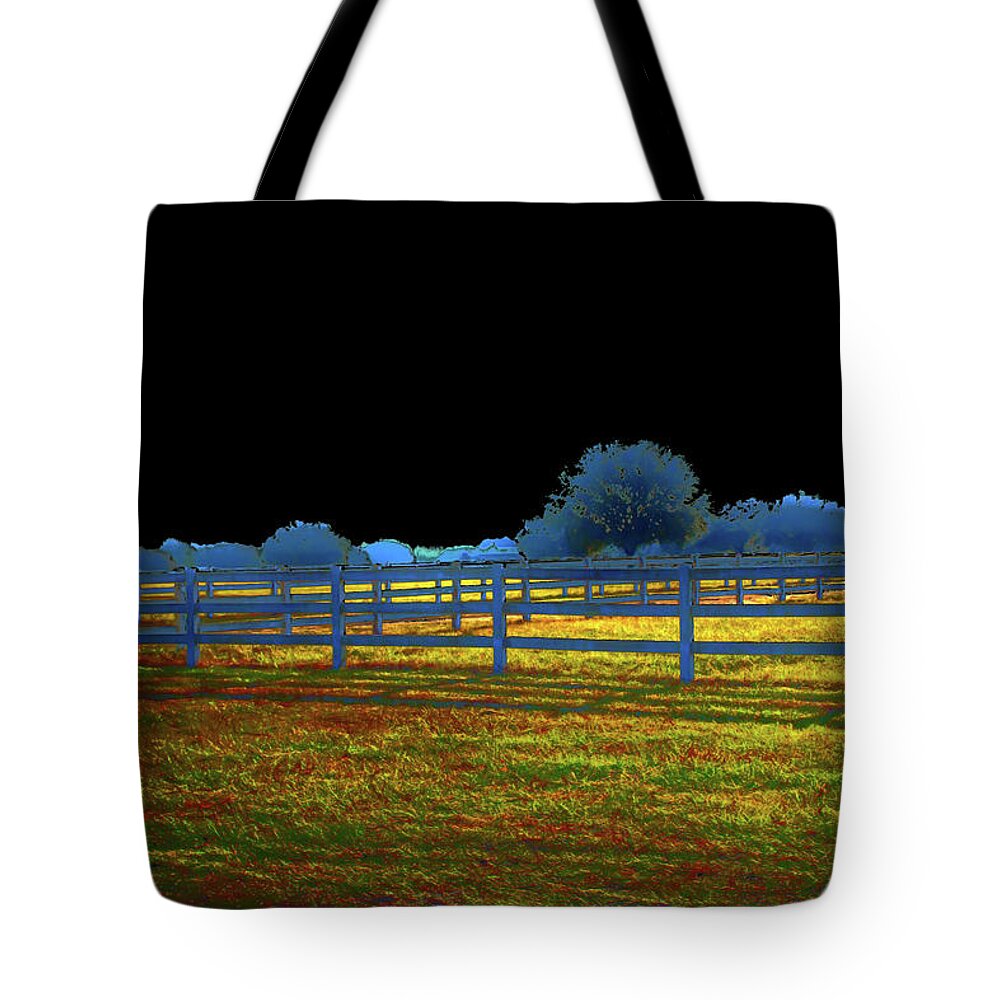Ranchland Tote Bag featuring the photograph Florida Ranchland by Gina O'Brien
