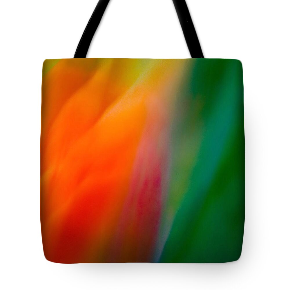 Tulip Tote Bag featuring the photograph Flow by Neil Shapiro
