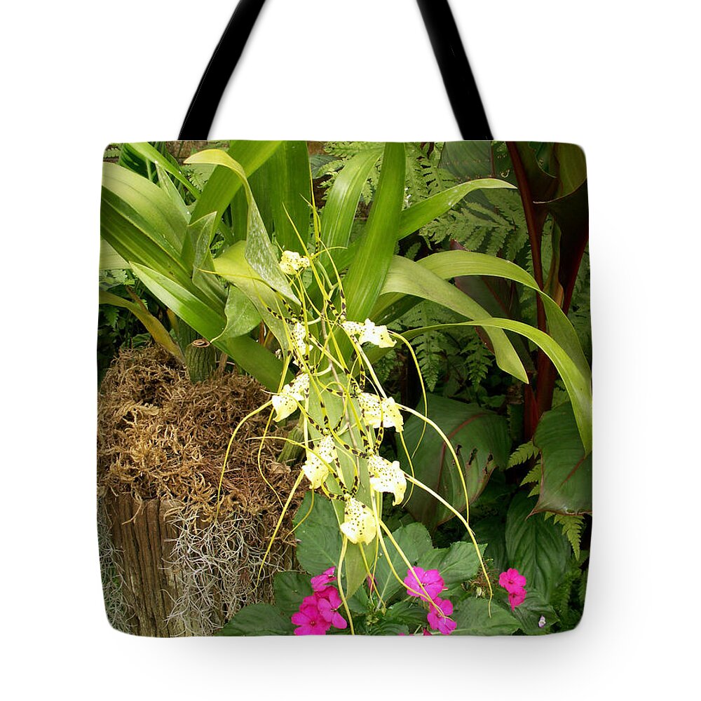 Flower Tote Bag featuring the photograph Flower Mix by Amy Fose