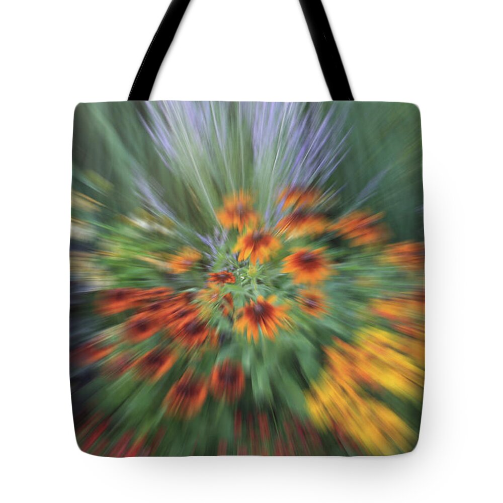 Inspired Tote Bag featuring the photograph Wild Flowers by Rochelle Berman