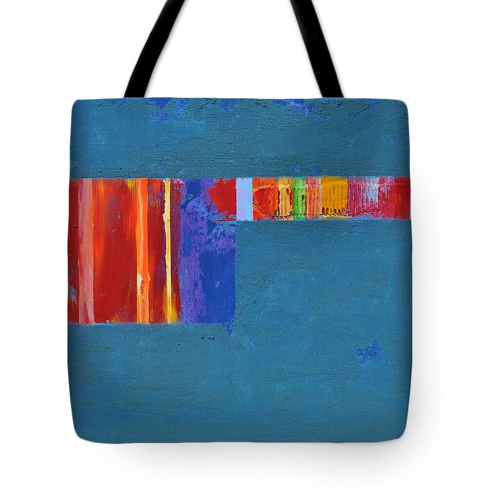 Tulips Tote Bag featuring the painting Flowerfields I by Eduard Meinema