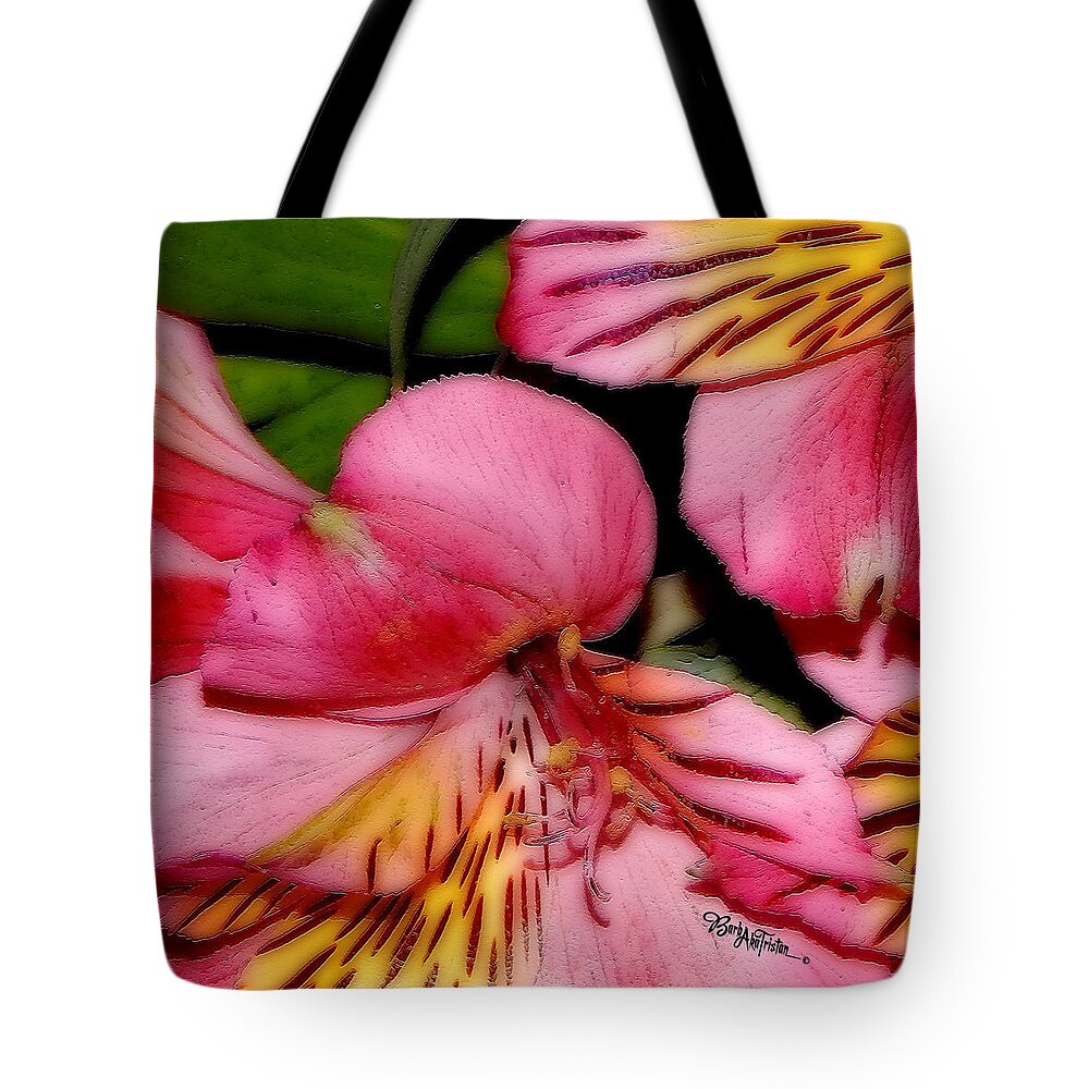 Barbara Tristan Tote Bag featuring the photograph Flowers # 8728_1 by Barbara Tristan