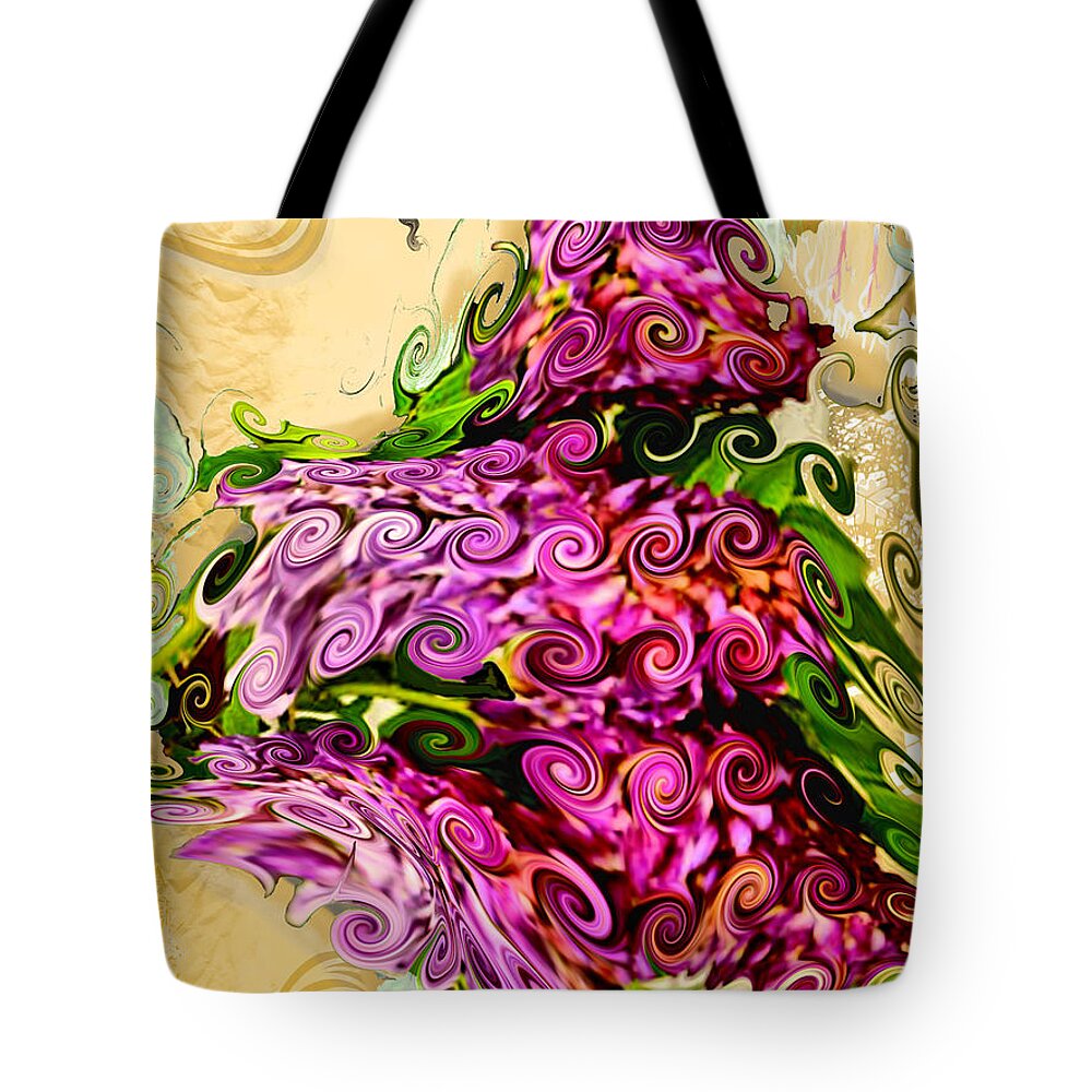 Flower Tote Bag featuring the photograph Flowery Dreams in Fushia by Shelly Tschupp
