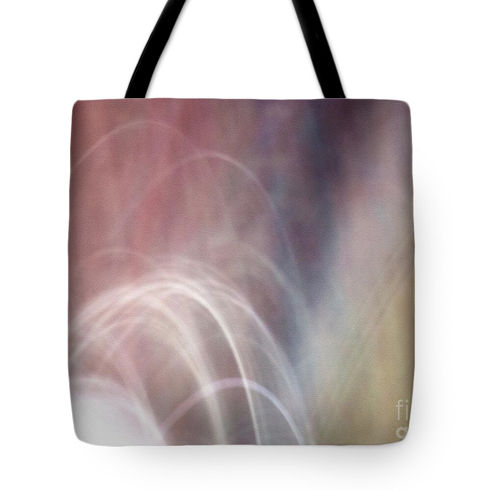 Abstract Tote Bag featuring the photograph Fluency by Dorothy Hilde
