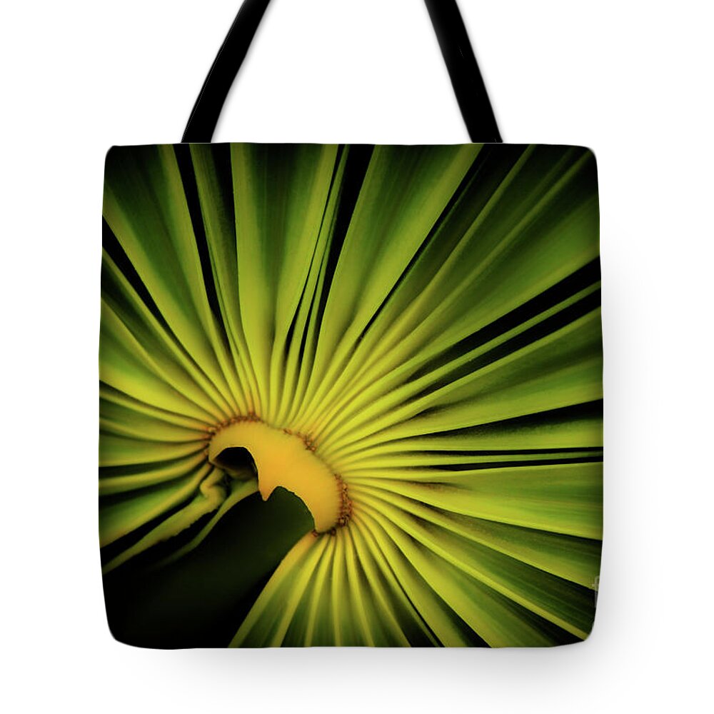 Foliage Tote Bag featuring the photograph Foliage Burst by Becqi Sherman